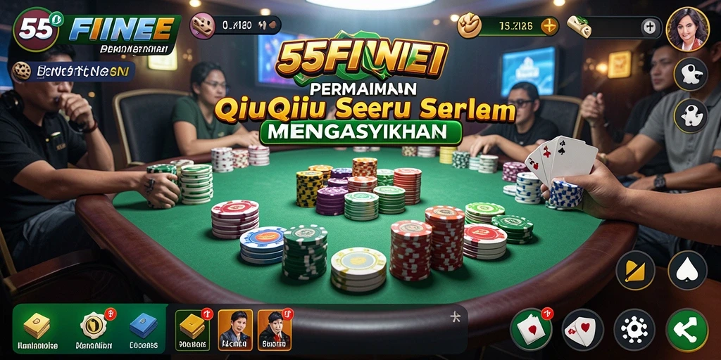 Gameplay QiuQiu yang mendebarkan dan seru.