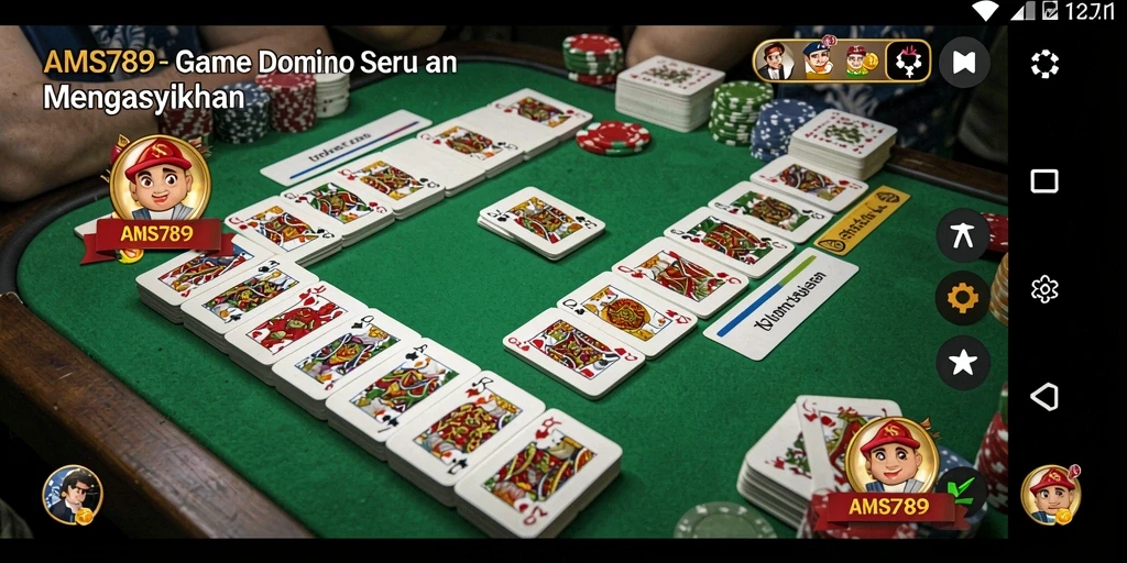 Tampilan screenshot dari gameplay seru di AMS789.