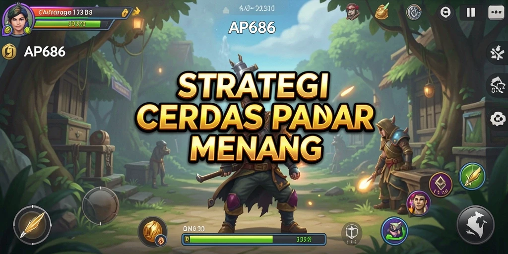 Screenshot gameplay AP686 menampilkan aksi strategi yang mendebarkan.