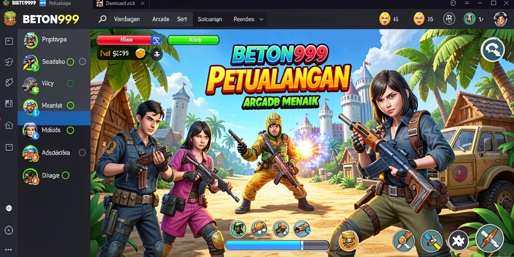 Tampilan menarik dari gameplay BETON999 yang seru dan penuh tantangan.