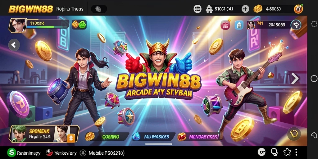 Tampilan gameplay menarik dari BIGWIN88 dengan banyak aksinya.