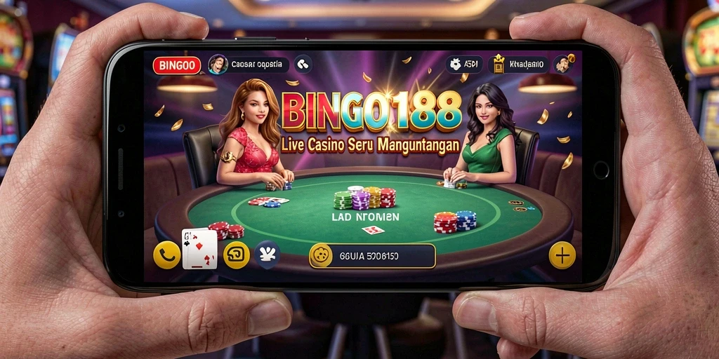 Gameplay Live Casino yang menarik dengan dealer profesional di BINGO188.