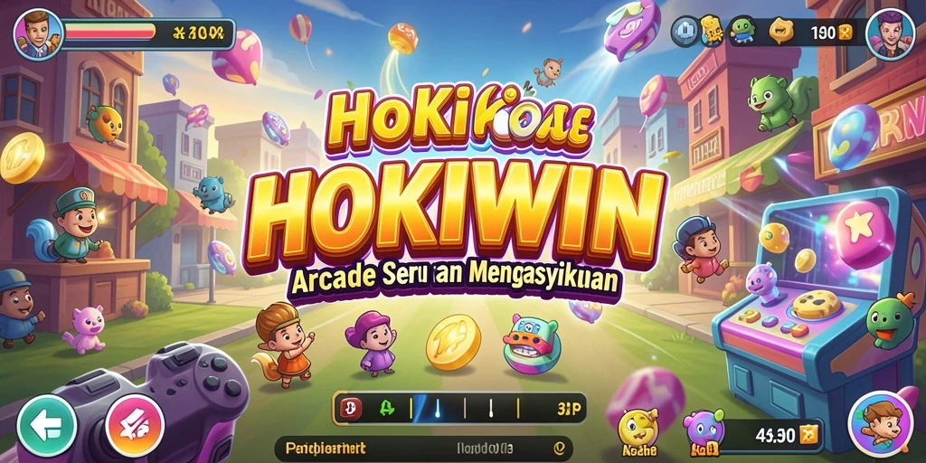 Tampilan gameplay HOKIWIN yang seru dan penuh warna.