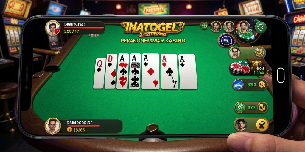 Gameplay menarik dari INATOGEL saat bermain Domino.