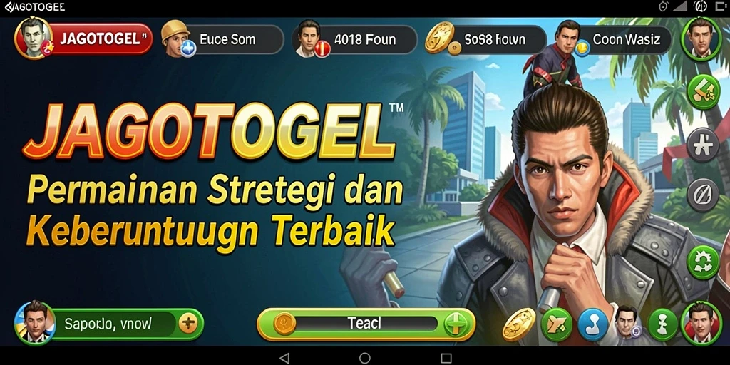 Tampilan karakter dan gameplay menarik dari JAGOTOGEL.