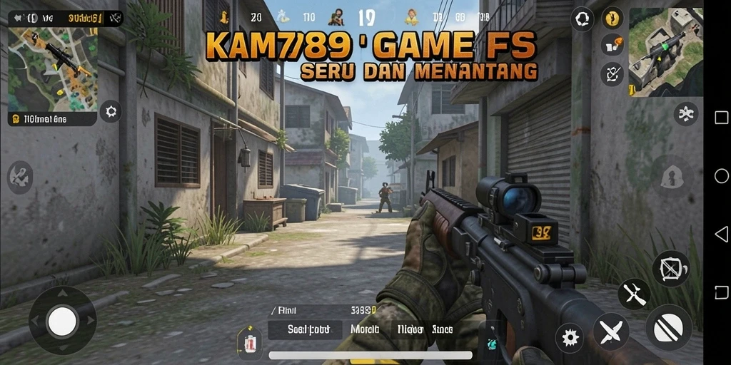Tampilan gameplay KM789 yang mendebarkan dan penuh aksi.