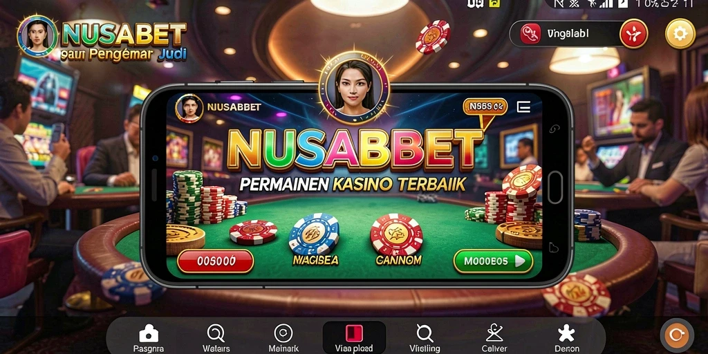 Tampilan gameplay menegangkan dari NUSABET yang mengasyikkan.