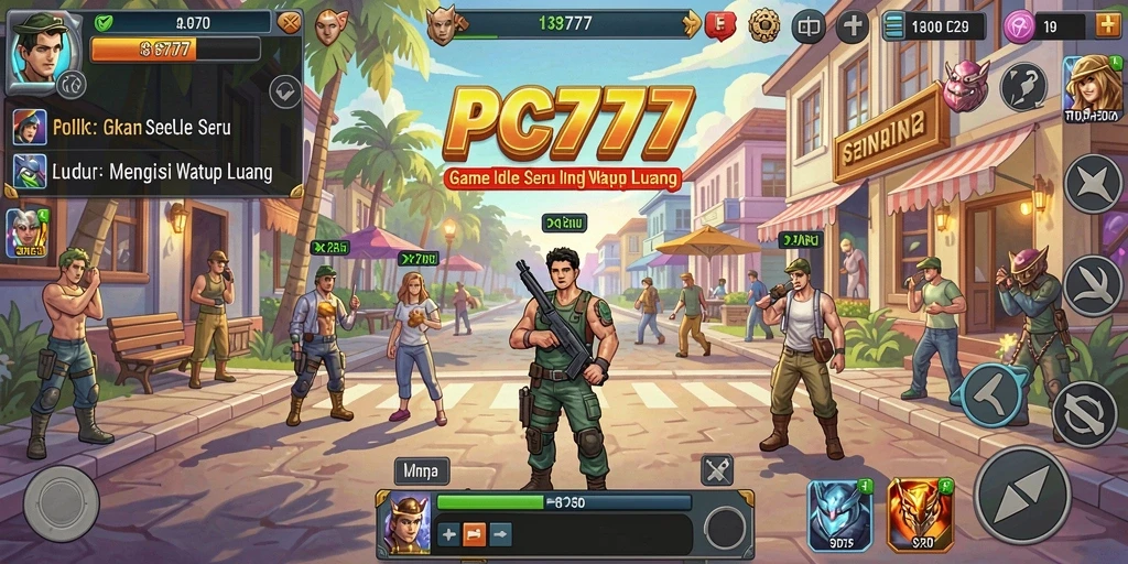 Tampilan gameplay PC777 yang full color dan menarik.