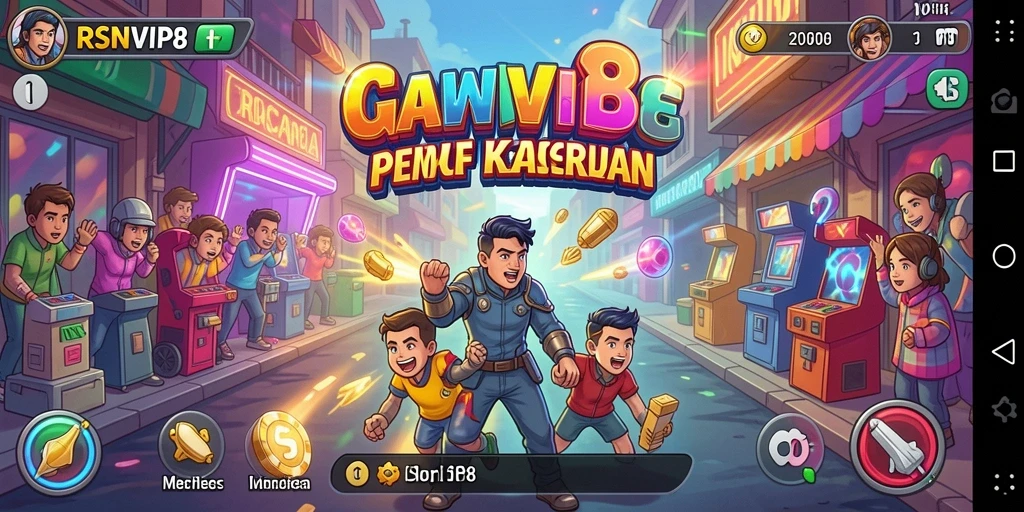 Tangkapan layar gameplay RSNVIP8 yang penuh aksi dan tantangan.
