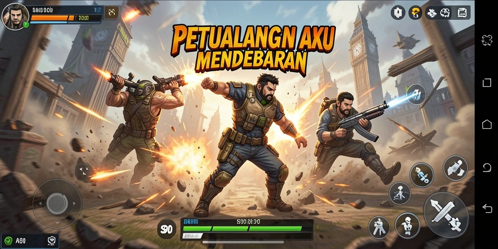 Screenshot gameplay S80 menampilkan aksi seru dan grafis menawan.