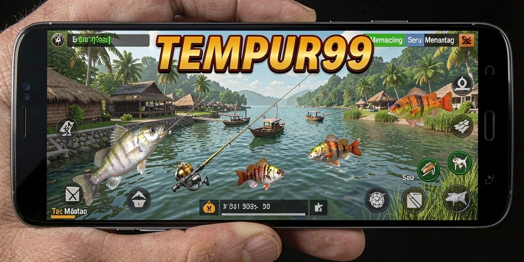 Tangkapan ikan menakjubkan dalam gameplay TEMPUR99.